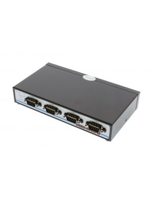 USB 2.0 4-Port USB Serial DB-9 RS-232 Adapter