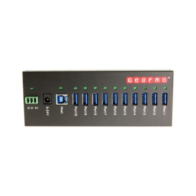 Gearmo 10 Port USB 3.0 Hub Prosumer Series