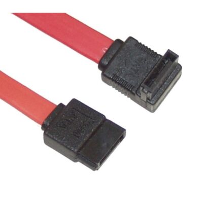 30in SATA III Device Cable Straight to Right (down) Angle