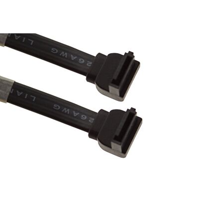 4" SATA Device Cable Right to Right Angle