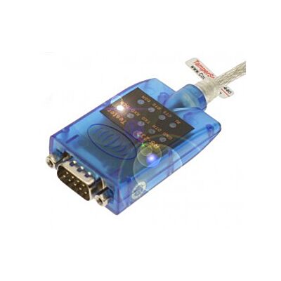 USB RS-232 Serial Adapter with LED Indicators