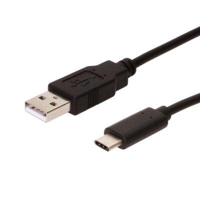 3FT USB 2.0 Type-C Male to Type-A Male USB Cable
