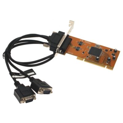 Dual Port Serial (RS232) I/O Controller Card