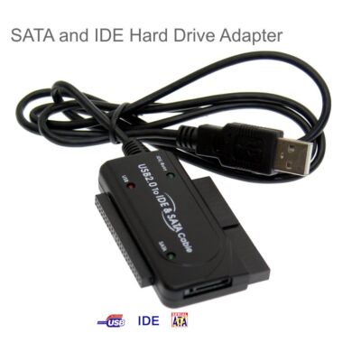 ALL Hard Drive Sata & IDE COMBO Adapter for USB 2.0