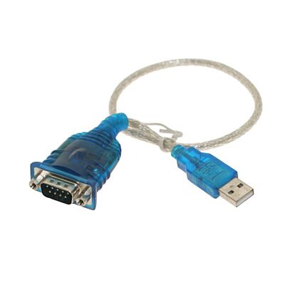 USB to Serial (9-pin) DB-9 RS-232 Adapter Cable