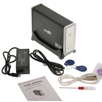 3.5" RFID Security External Enclosure for SATA II 1TB and 1.5TB HDD