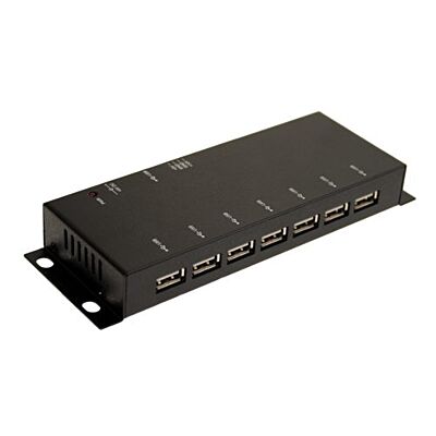 7-Port USB2.0 Hub w/ Metal Case Industrial Use NEC Chip