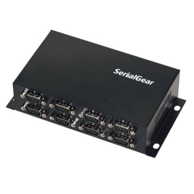 8-Port DB-9 RS232 to USB Adapter w/ Isolation and Surge Protection