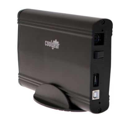 BLACK ESATA + USB 2.0 SATAII ENCLOSURE 