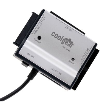 Pro Series Aluminum Shell SATA and IDE Drive to USB Adapter Kit 
