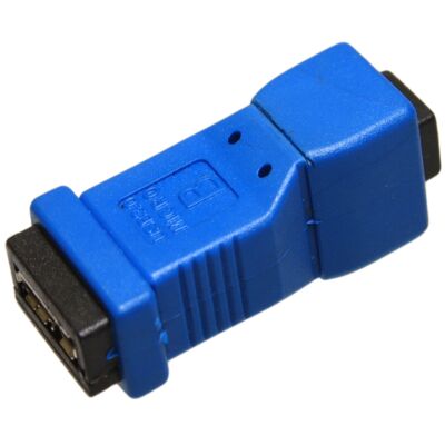 Gender Changer USB 3.0 Micro Type-B Female to USB Mini Type-A Female