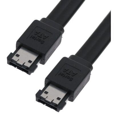 3ft Triple Shielded ULTRA SATA II up to 6GB SATA External Cable Shielded eSATA to eSATA (Type “I”)