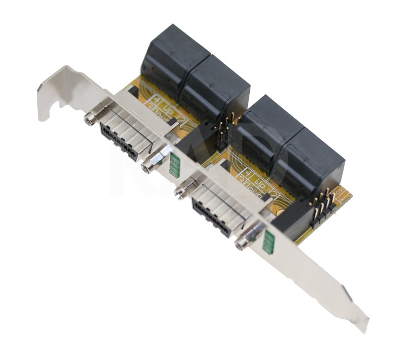 multilane adapter PCI bracket